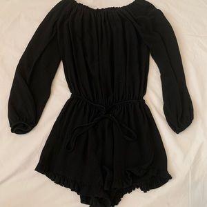 black brandy melville romper